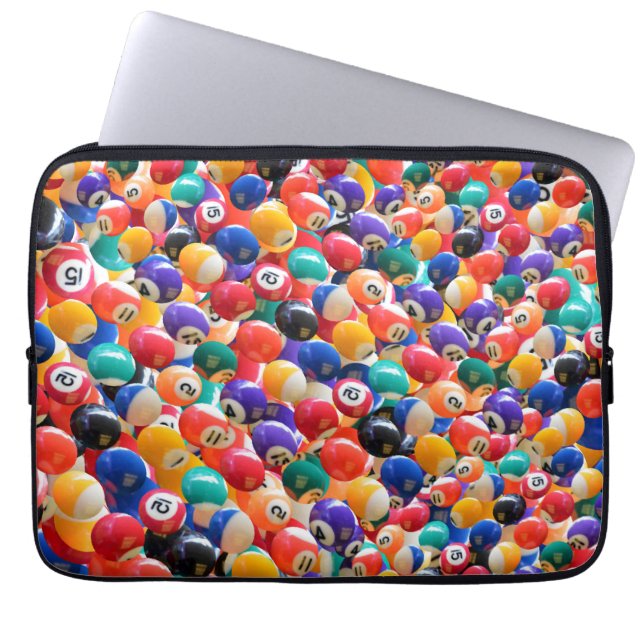 Traditional Eightball Färg, Laptop sleeve (Framsidan)