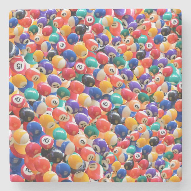 Traditional Eightball Färg, stenUnderlägg (Framsidan)