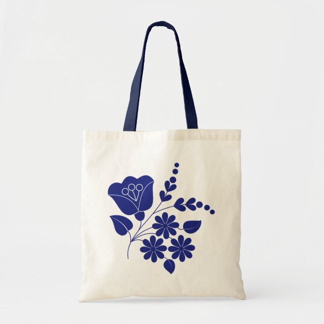 Traditional folk ornament Tote Bag Tygkasse (Framsidan)
