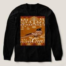Traditional Gond Art Bird - Ethnic Indian Tribal S