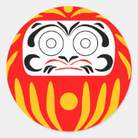 Traditional japanese daruma doll