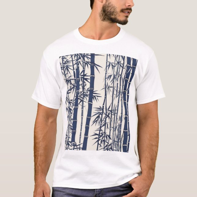 Traditional Japanese Pattern Design 0051 T Shirt (Framsida)