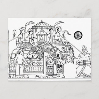 Traditional Kandy Possession Kandy Sri Lanka Vykort