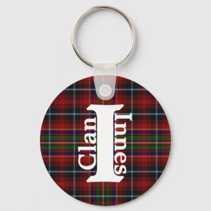 Traditional Klan Innes Tartan Play Nyckelring