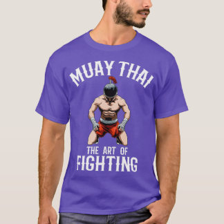 Traditional Muay Thai Fighter T Shirt