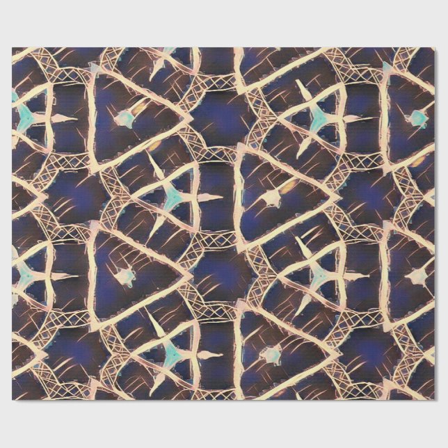 traditional pattern presentpapper (Platt)