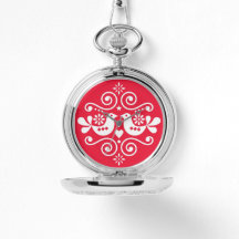 Traditional People Ornament Watch