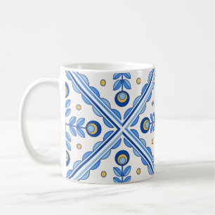 Traditional Portugal Lissabon azulejo keramiska pl Kaffemugg