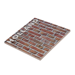 Traditional Red Dutch Brickwork Pointing Holland Kakelplatta