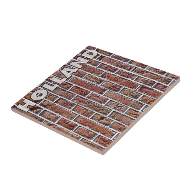 Traditional Red Dutch Brickwork Pointing Holland Kakelplatta (Sidan)