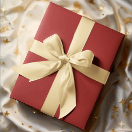 Traditional Red - Wrapping Papper Solid Roll Presentpapper