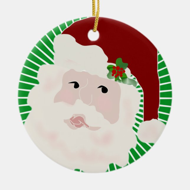 Traditional Santa Keepsakes Ornament (Framsidan)