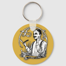 Traditional Shaver's Nyckelring