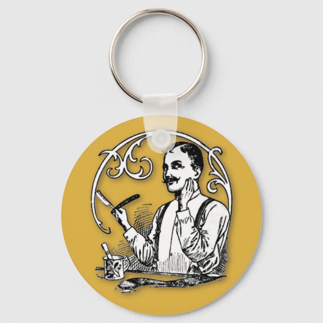 Traditional Shaver's Nyckelring (Framsida)