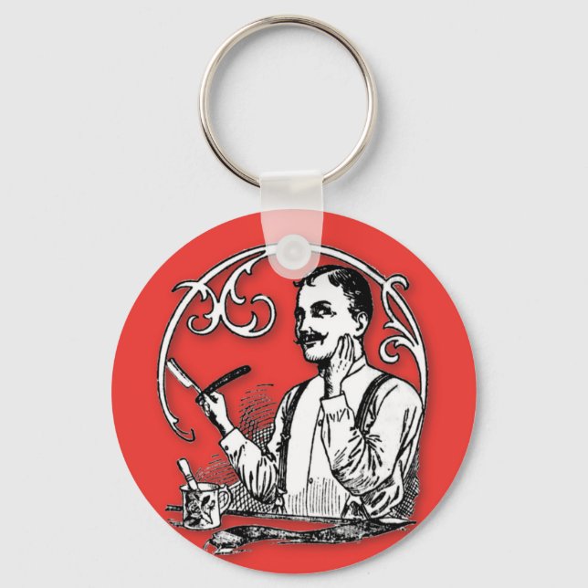 Traditional Shaver's Nyckelring (Framsida)