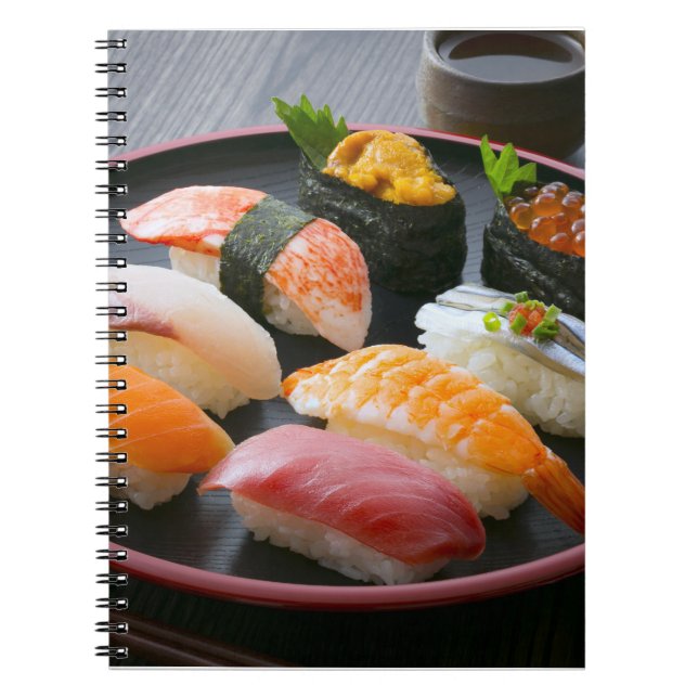 Traditional Sushi Art Notebook – SUSHIMI Collectio Anteckningsbok (Framsidan)