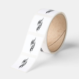 Traditional Tattoo Art Inspired Design Fyrkantigt Klistermärke