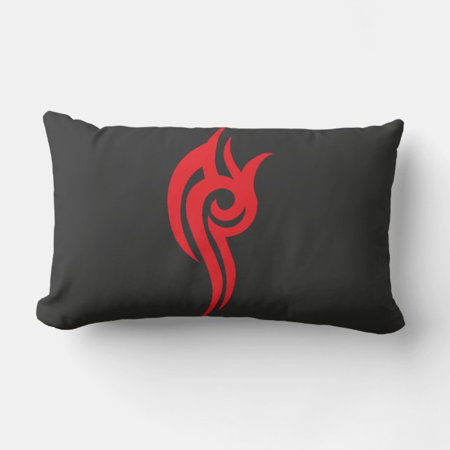 Traditional Tattoo Art Inspired Design Lumbarkudde (Framsida)