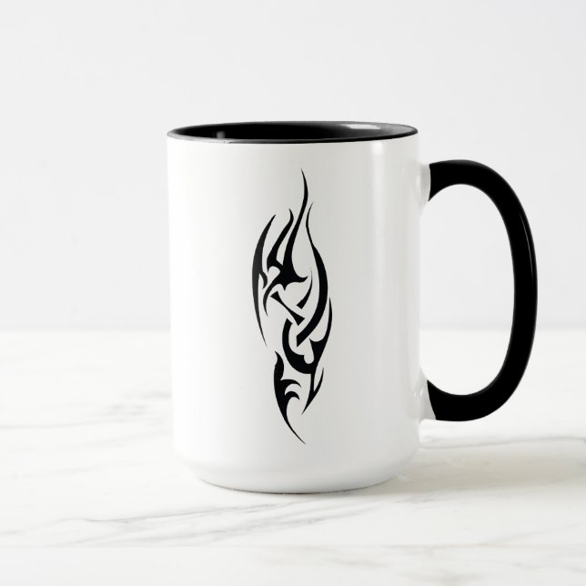 Traditional Tattoo Art Inspired Design Mugg (Höger)