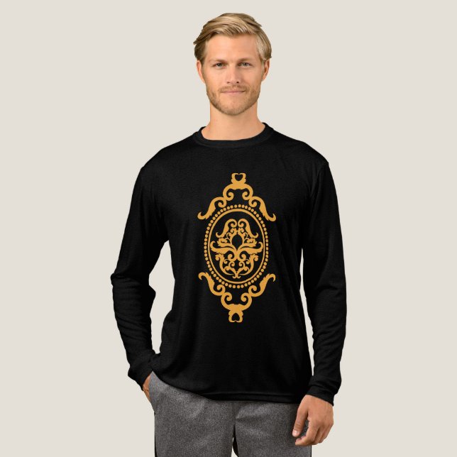 Traditional Tattoo Art Inspired Design T Shirt (Hel framsida)