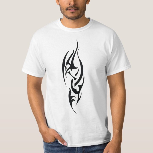 Traditional Tattoo Art Inspired Design T Shirt (Framsida)
