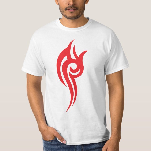 Traditional Tattoo Art Inspired Design T Shirt (Framsida)