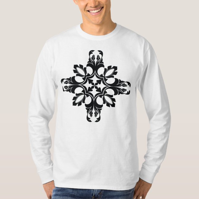 Traditional Tattoo Art Inspired Design T Shirt (Framsida)