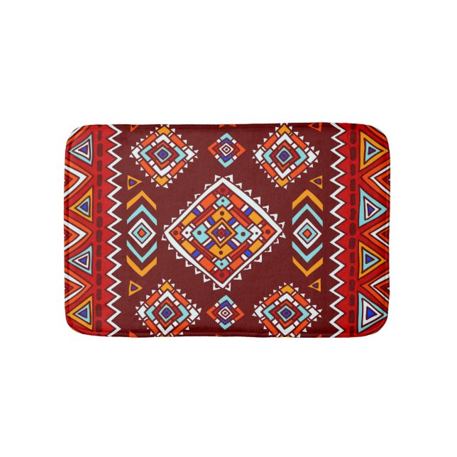 Traditional tribal, ethnic seamless texture. badrumsmatta (Framsidan)
