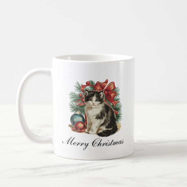 Traditional Vintage Christmas Kaffemugg (Vänster)