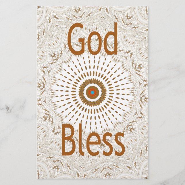 Traditionell afrikansk Motif Design Art-utskrift Brevpapper (Framsida)