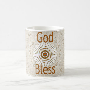 Traditionell afrikansk Motif Design Art-utskrift Kaffemugg