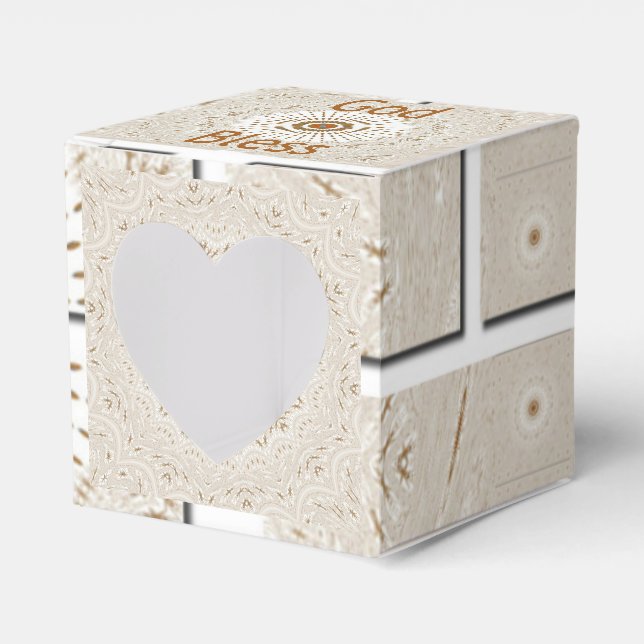 Traditionell afrikansk Motif Design Art-utskrift Presentaskar (Framsidan Sidan)