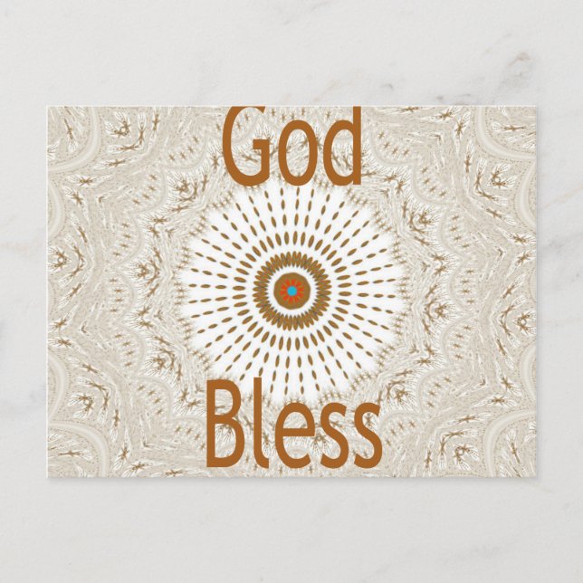 Traditionell afrikansk Motif Design Art-utskrift Vykort (Framsida)