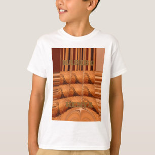 Traditionell afrikansk Spegel: Woven Giraffe T Shirt