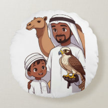 Traditionell arabisk falkjakt
