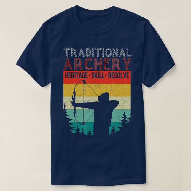 Traditionell arkitekturarkeskunskapslösning Bow Hu T Shirt (Design framsida)