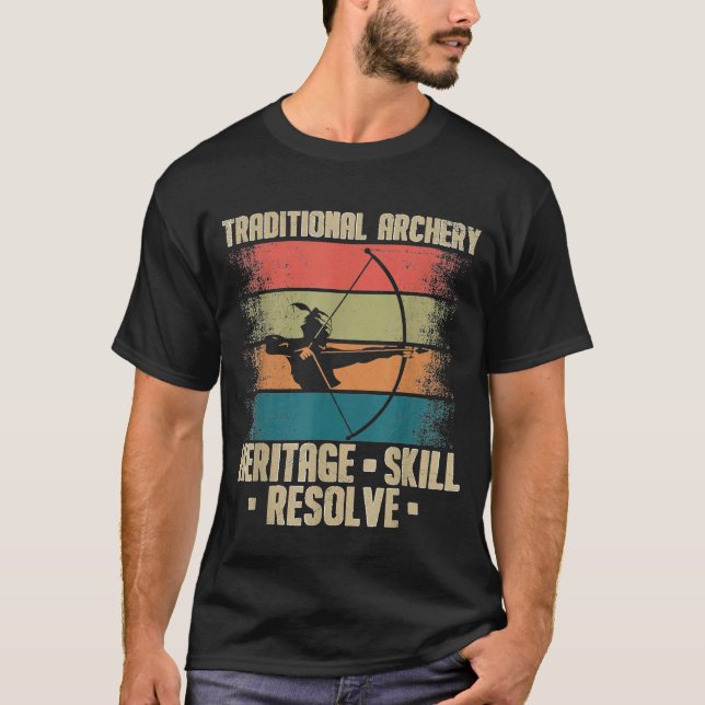 Traditionell arkitekturlösning för arv t shirt (Framsida)