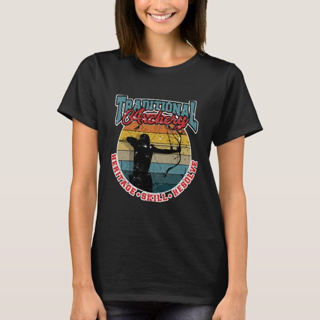 Traditionell arvsfärdighet t shirt (Framsida)