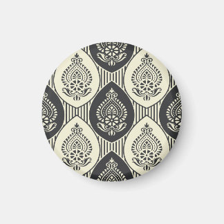 Traditionell asiatisk damm, sömlös mönster magnet
