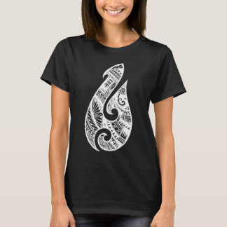 Traditionell autentisk Maori-tatuering. Nya Zeelan T Shirt