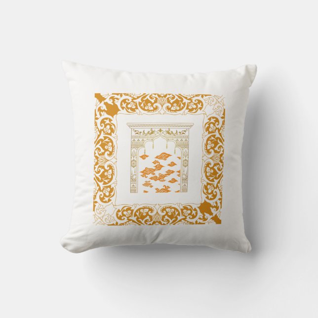 Traditionell batik kudde (Framsida)