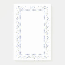 Traditionell Blå | Post It-anteckningar