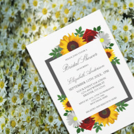 Traditionell Blommig Bröllopsfest Inbjudningar