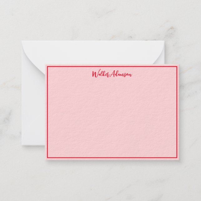 Traditionell bondgård Buffalo Play Namn Gräns Anteckningskort (Framsida)