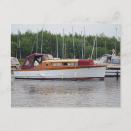 Traditionell Broads Cruiser Vykort