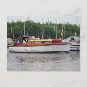 Traditionell Broads Cruiser Vykort