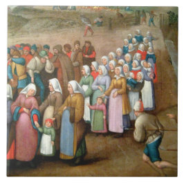 Traditionell Bröllop-upphandling (Vintage Art) Kakelplatta