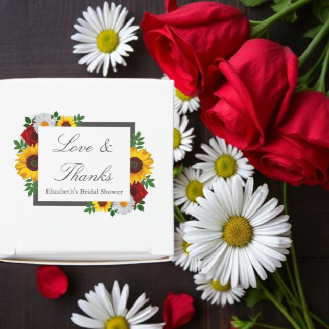 Traditionell bröllopsfest med blommor presentaskar (Skapare uppladdad)