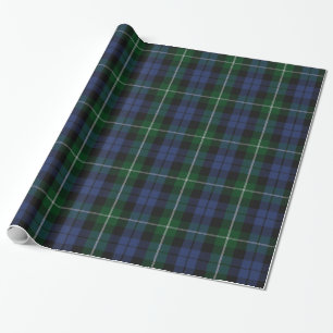 Traditionell Campbell Tartanpläd som slår in Presentpapper