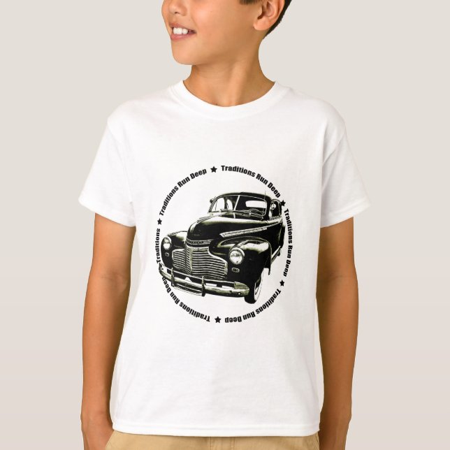 traditionell Chevy Coupe 1941 Tee (Framsida)